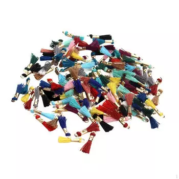 Брелок-подвеска с кисточками своими руками, элегантные хлопковые декоративные легкие подвески для