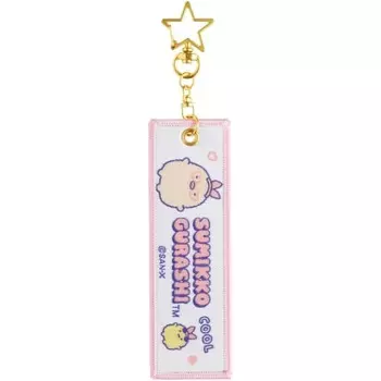 Брелок-подвеска San-X Sumikkogurashi Trend Collection Flight Tag Tonkatsu & Shrimp Fly Tail AB24202 Размер: В16 x Ш3,5 x Г0,5см