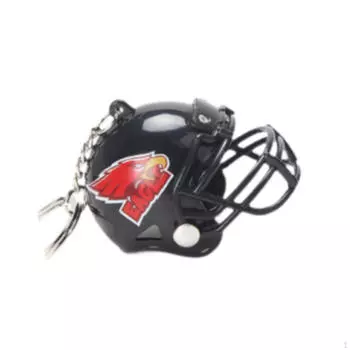Брелок Подвеска Сумка Футбольный Мини Шлем Аксессуар DIY Брелок Автомобиль для Кошелька чёрный
