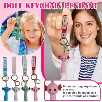 Брелок Подвеска Сумка Подвеска Милая Кукла Подвеска Пара Брелок Креативный Подарок One Size белый