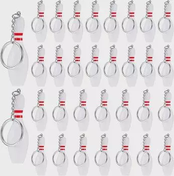 Брелок-подвеска в виде мини-боулинга с изображением трансграничного персонажа 7.5 CM