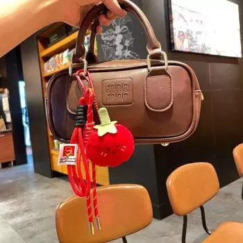 Брелок-подвеска в виде плюшевой куклы Miu Series 3D Bread - Аксессуар для автомобиля и сумки