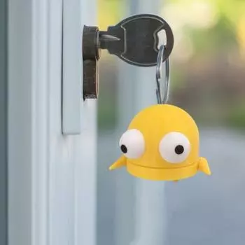 Брелок-подвеска в виде почтового ящика в стиле аниме, симпатичные декоративные куклы, кулон из смолы, декор для рюкзаков, коллекционный подарок на игровую тематику для детей и подростков синий