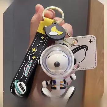 Брелок-подвеска в виде щенка-астронавта из мультфильма – милый и уникальный подарок для мужчин и женщин