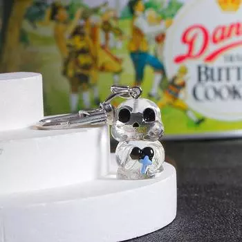 Брелок-подвеска в виде тыквы на Хэллоуин, подходит для автомобильных ключей, аксессуаров для ключей друзей, декора сумочки