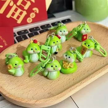 Брелок-подвеска «Змея богатства» с китайским мультяшным знаком зодиака. Год китайского зодиака Style 1