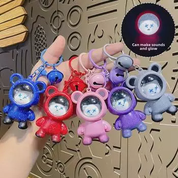 Брелок-подвеска «Звездное небо» 2024 года с подсветкой — меняющий цвет кулон для пар