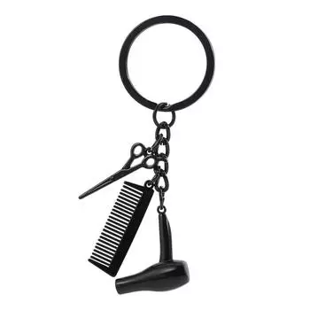 Брелок-рюкзак с подвеской в виде ангела из жемчужных бусин One Size чёрный