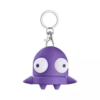 Брелок-рюкзак со смешным персонажем, Брелки со страшными персонажами, Забавные брелки, Грибы для вдохновения One Size фиолетовый