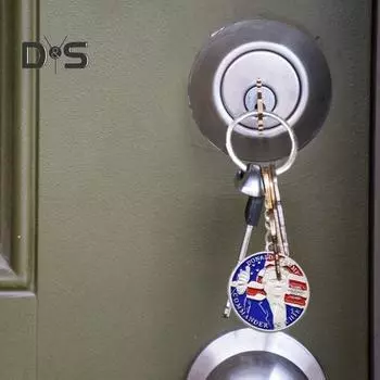 Брелок с американским флагом «Трамп», «Сохраните Америку снова великой», брелок для ключей 2024, брелок с флагом США, патриотическое украшение синий