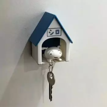 Брелок с аниме-фигурками, креативный брелок для пары, рюкзак, кулон, украшение, маленький дом, вешалка для ключей, коллекционная модель, подарок