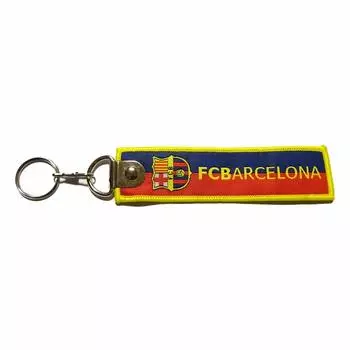 Брелок с биркой полета ФК Барселона [kft010]