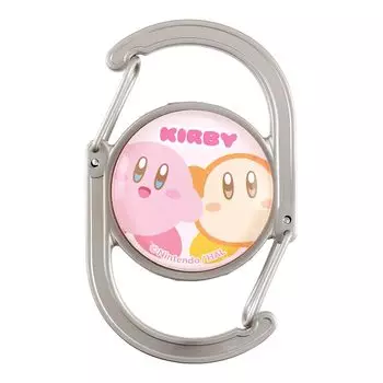 Брелок с двойным карабином T S Factory Kirby s Dream Land Кирби и Уоддл Ди розовый HK-5541842KW