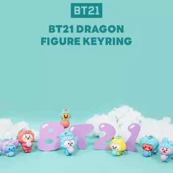 Брелок с фигуркой дракона BT21 minini CHIMMY