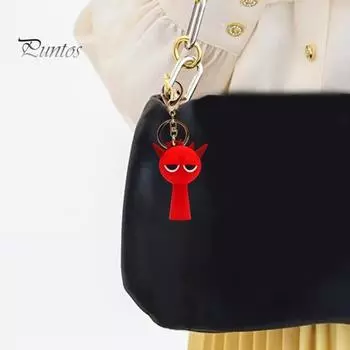 Брелок с игровым персонажем, мультяшная аниме-фигурка, брелок на сумку, брелок, аксессуар для девочек, мальчиков, подарок, рюкзак, декор жёлтый