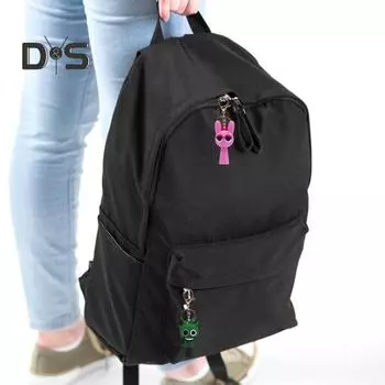 Брелок с игровым персонажем, мультяшная аниме-фигурка, брелок на сумку, брелок, аксессуар для девочек, мальчиков, подарок, рюкзак, декор красный