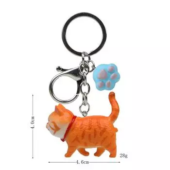 Брелок с изображением котенка и кошки, креативный, просит обнять, брелок с изображением кошки, держатель для ключей в машину, сумка, подвеска, украшение, сумка, аксессуары для ключей A26