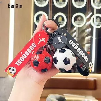 Брелок с изображением мультяшного кубка мира по футболу: Милая кукла-подвеска в виде школьного портфеля Cartoon Football World Cup белый