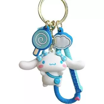 Брелок с изображением персонажа Mercy Band Sanrio, булочка с корицей, 1 шт.
