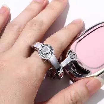 Брелок с металлическим кольцом и пряжкой, подвеска, держатель для автомобильного ключа, подарок на день рождения золотой