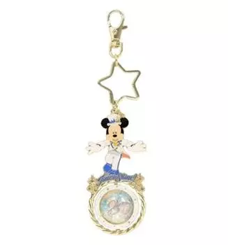 Брелок с Микки Маусом в честь 20-летия DisneySea. Пора в Tokyo Disney Resort. Брелок с Микки Маусом. Блестящий!