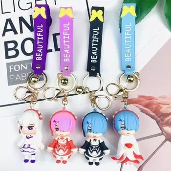 Брелок с подвеской в виде фигурки Zero Starting Life in Another World