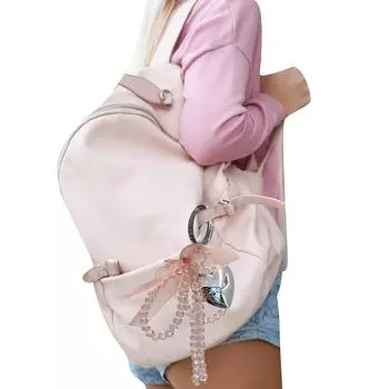 Брелок с подвеской в виде сердца с бантом, подвеска для телефона, съемный ремешок для телефона, брелок-бабочка, стильные украшения для сумки-кошелька прозрачный