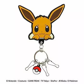 Брелок с резиновым зажимом Pokemon (Иви)