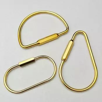 Брелок с замком D брелок цветной карабин для кемпинга выживание кемпинговое снаряжение пряжки крючки брелок аксессуары