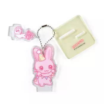 Брелок Sanrio Sanrio 5 xx Bosamaru Zurazura Design Series Персонаж 951358 SANRIO (САНРИО) 0,9 7,5см