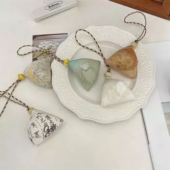 Брелок-саше из хлопка и полиэстера, аксессуары для ханьфу, подарок на фестиваль лодок Loong, ключ от машины Style 7