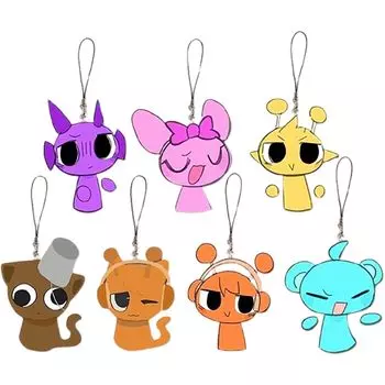 Брелок Sprunky, 7 предметов, акриловый брелок, товары, подвеска, акриловое украшение, милый персонаж, неофициальный [Магазинчик] [Товар]