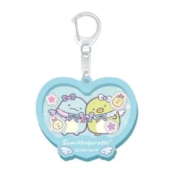 Брелок Sumikko Gurashi Shakashaka Голубой ангельский Ebiten Idol