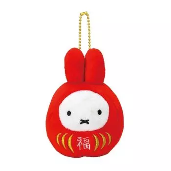 Брелок-талисман Sekiguchi Miffy Lucky Daruma H12 x W8 x D7 см 603961