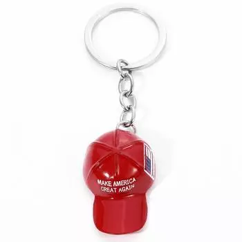 Брелок Трампа Красная Шапка Сделаем Америку Снова Великой Республиканский Договор для Мужчин Женщин