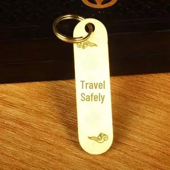 Брелок-тыква Pixiu из чистой латуни с изображением зодиака и монетой пяти императоров Alloy