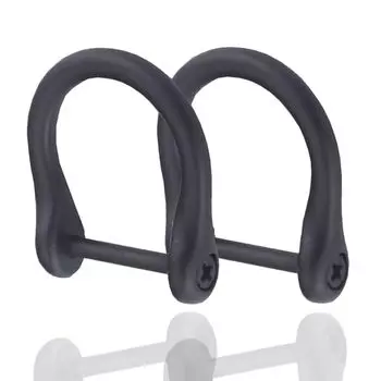 брелок U-образный D-образный автомобильный брелок брелок брелок титановое кольцо d-образное кольцо дужка велосипед d-образное кольцо камера защелкивающееся кольцо легкий D-образный автомобильный ключ DIY ключ