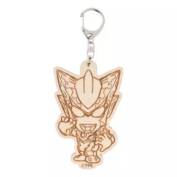 Брелок Ultra Heroes Деревянный Брелок Ultraman Rosso Деревянный [Moriji Entertainment] MHU-08 Приблизительно. 9,3 см