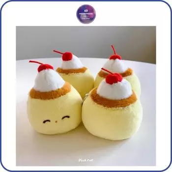 Брелок в виде куклы-пудинга SK ZOO LEE KNOW Pink soda