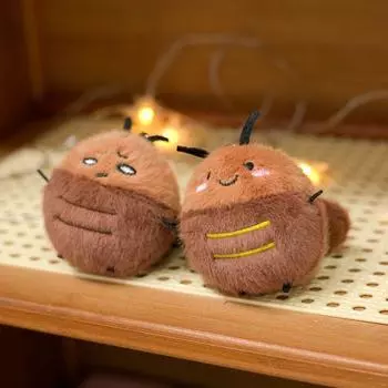 Брелок в виде насекомого, плюшевый брелок в виде таракана, детский, на день рождения, Рождество style 2