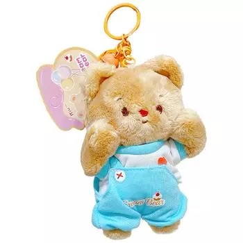 Брелок в виде плюшевого медведя, милый кулон в виде медведя, плюшевые игрушки для детей, подарки на день рождения 3