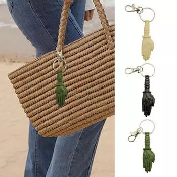 Брелок в виде руки-ножа, кулон на удачу, брелок-талисман, портативный рюкзак, ключи от машины, дом телесный