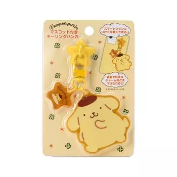 Брелок-вешалка с ремешком-цепочкой в виде помпона-талисмана 424331 [Sanrio]