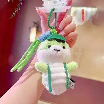 Брелок Западное озеро Маленькая змея Фахай Сюй Сянь с плюшевой отделкой Коллекционеры Для Green Snake