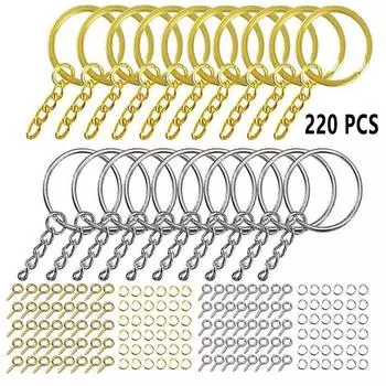 Брелоки Брелок Подвеска для ключей Аксессуары Застежка-лобстер серебряный/золотой