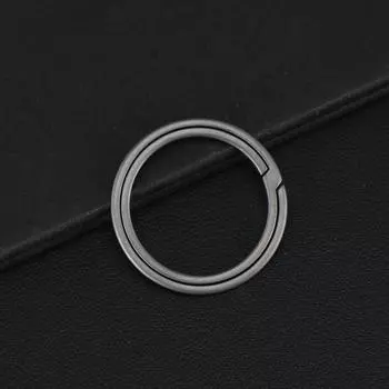 Брелоки из титанового сплава, брелки с пряжкой, подвеска, супер легкий автомобильный брелок B