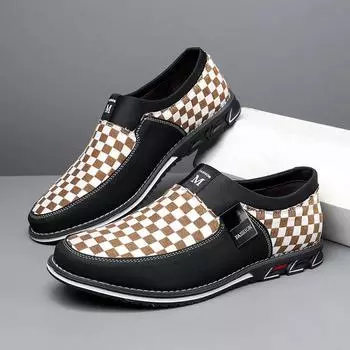 Бренд 2024 года, кожаные туфли для мужчин, роскошные деловые кожаные туфли, мужские офисные мокасины, дышащие туфли без застежек, мужская рабочая обувь 39 зелёный
