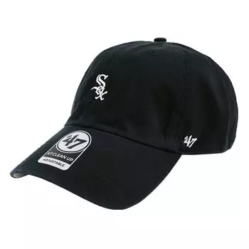 Бренд 47 Cap Mini Logo Cleanup CLEAN UP MENS LADIES CAP Chibi Logo Hat Forty Seven White Socks Black Free Size 47 Men s Women s