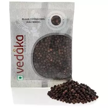 Бренд Amazon - черный перец Vedaka, цельный, 100 г (Кали Мирч) 100gm