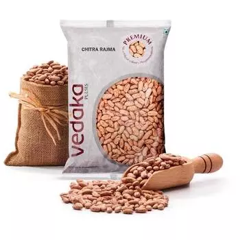 Бренд Amazon — Vedaka Premium Неполированная Читра Раджма | 1 кг 1kg